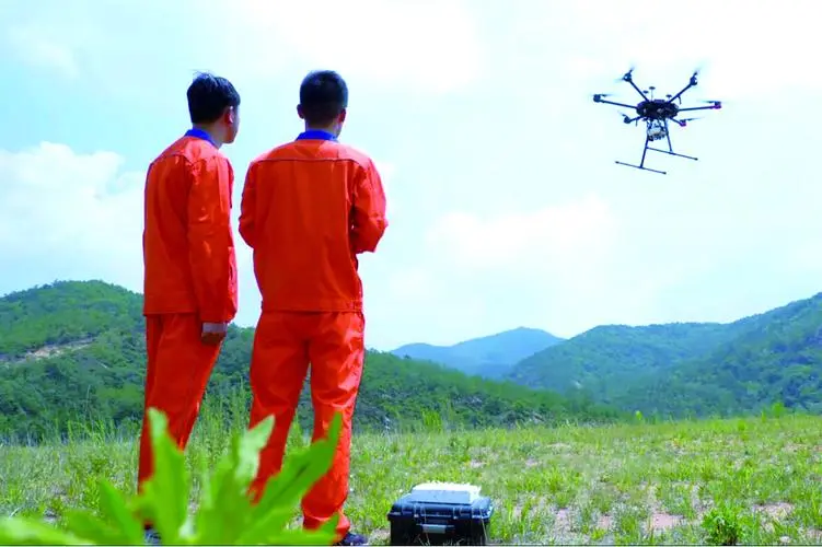 顺平无人机倾斜摄影巡检拍摄